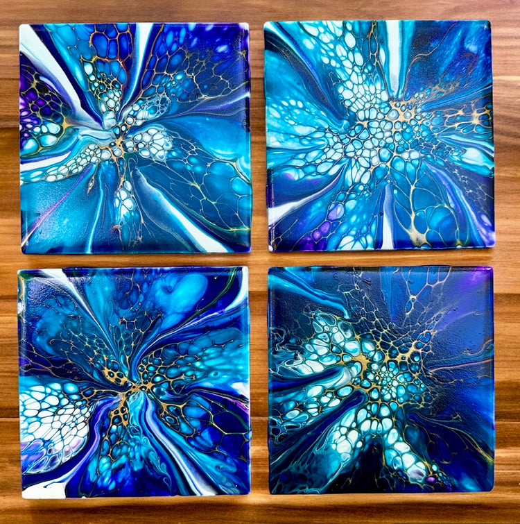Original Artwork Coasters - Set of 4