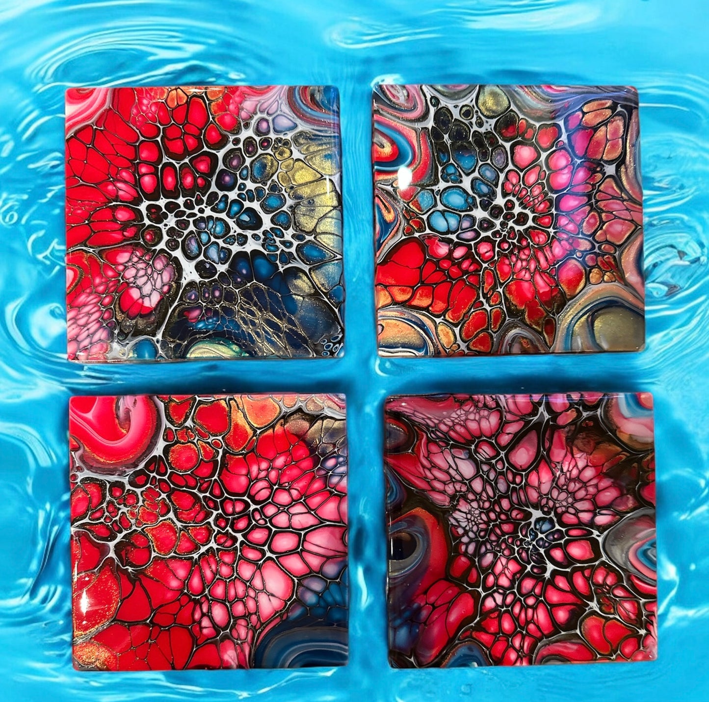 Coasters- set of 4