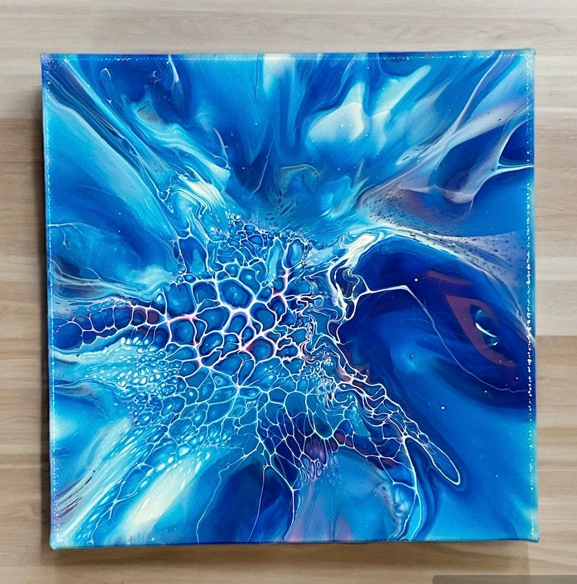 Original Artwork Canvas 6 x 6, 5 x7 unframed