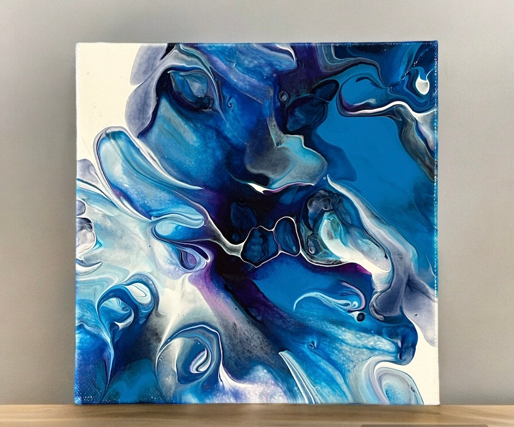 Original Artwork Canvas 8x8 unframed