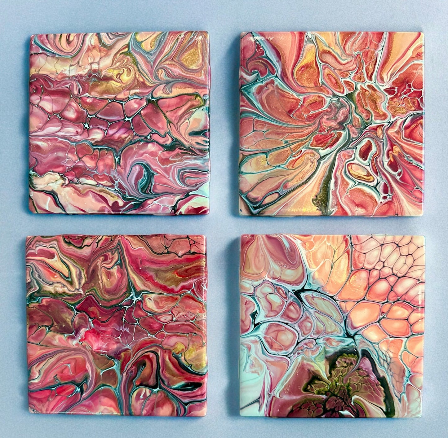 Coasters- set of 4