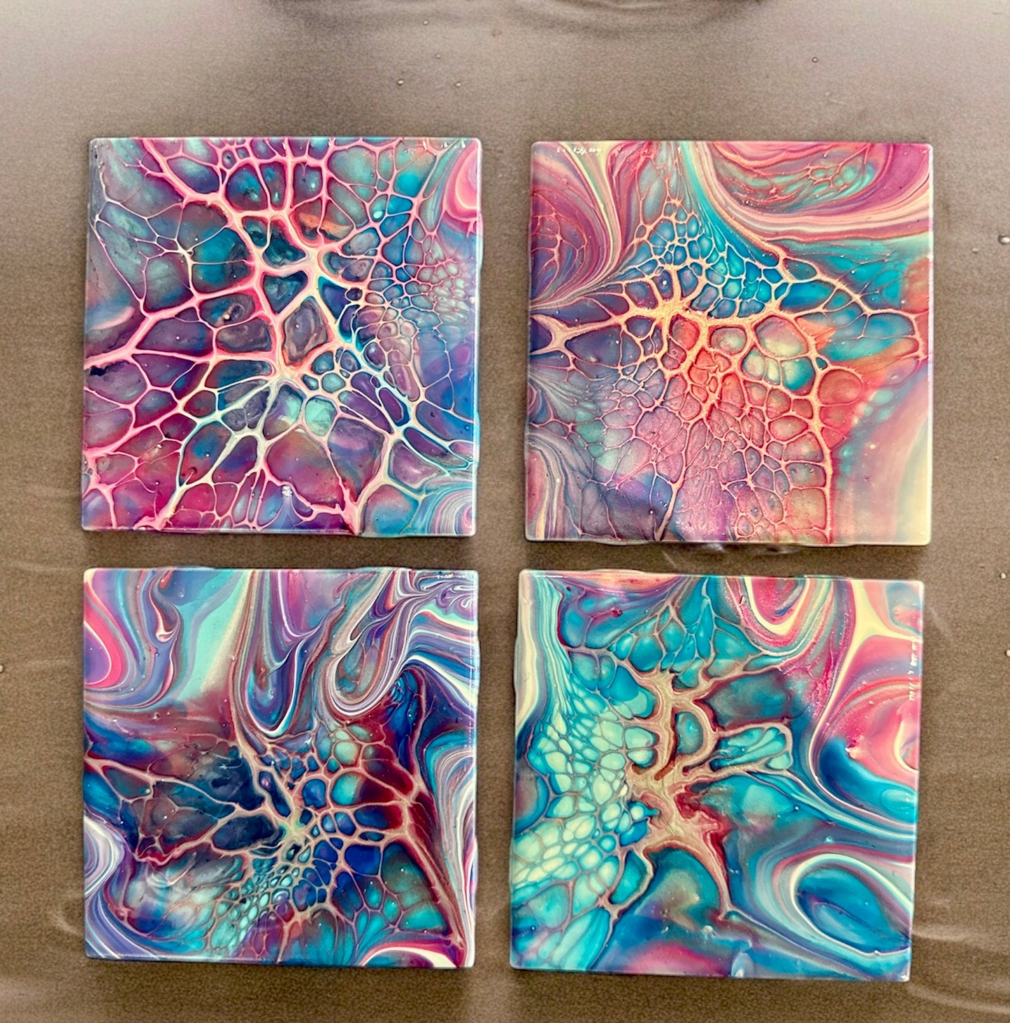 Coasters- set of 4